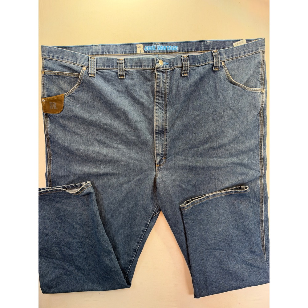 Wrangler Riggs Workwear Cool Vantage Relaxed Fit Jeans Blue 56x34 3WCV5DS Mens